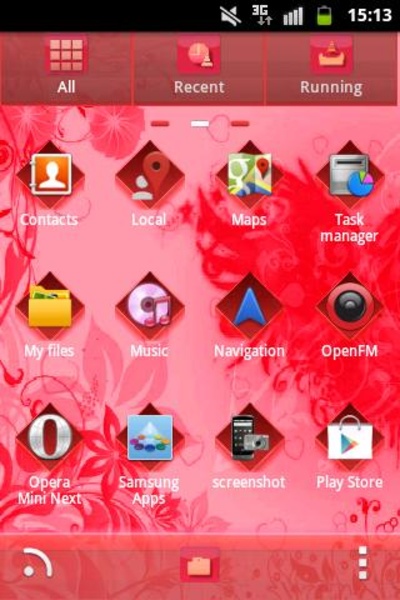 GO Launcher Theme Love Heart - Preview 3
