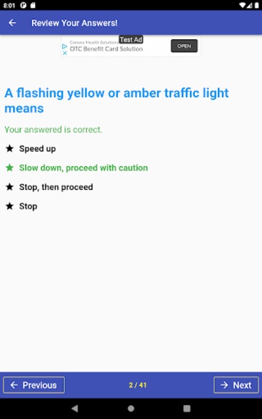 Maryland Driving Test - Preview 8