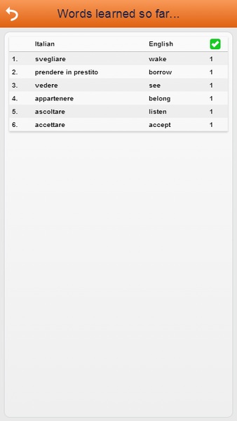 Learn Italian Words Free - Preview 4