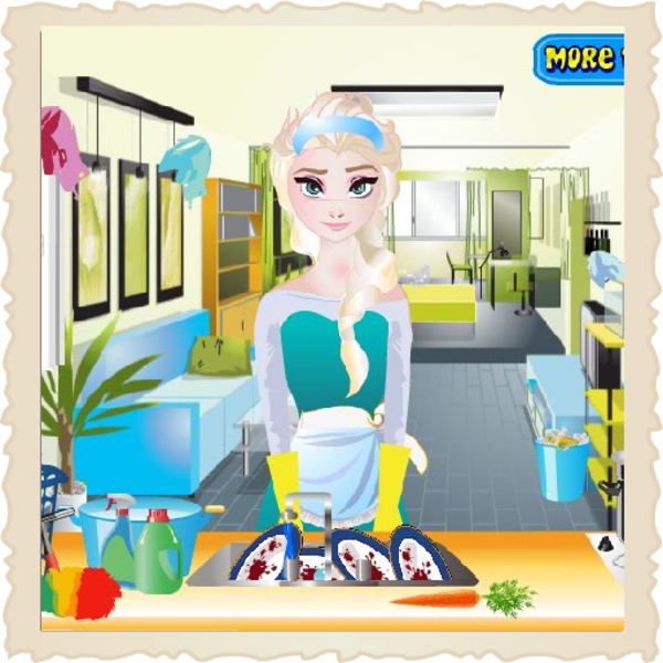 Gina-House Cleaning Games - Preview 2