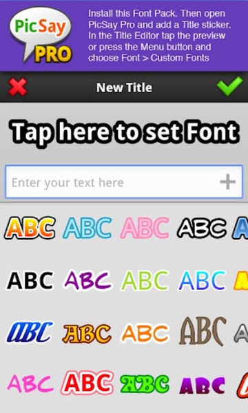 Font Pack: Kimberly Geswein - A - Preview 1