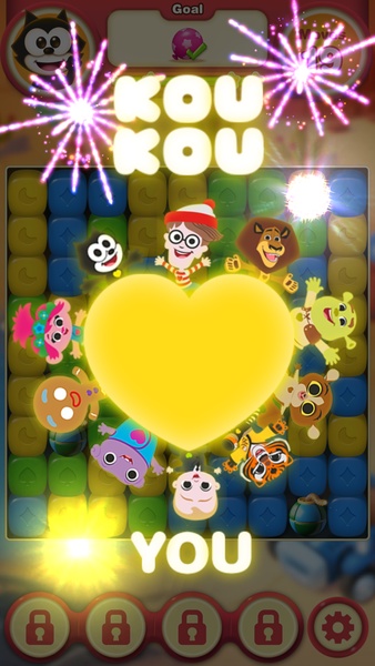 Mobile game Universal KouKou Love Tap Blast brings Shrek, Po, and more