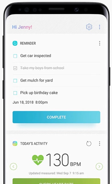 Samsung Reminder - Preview 2