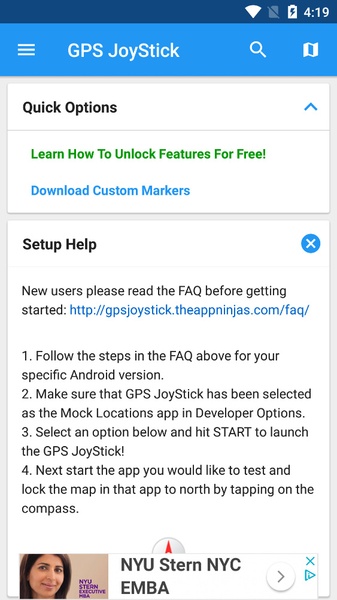 Fake GPS Location - GPS JoyStick Для Android - Скачайте APK С Uptodown