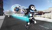 Panda Robot Cop Car Transform screenshot 10