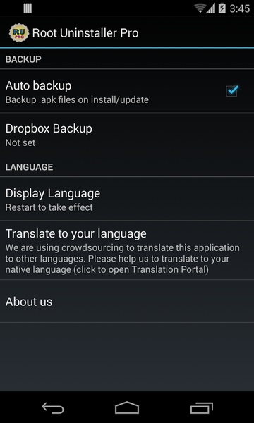 Root Uninstaller - Preview 2