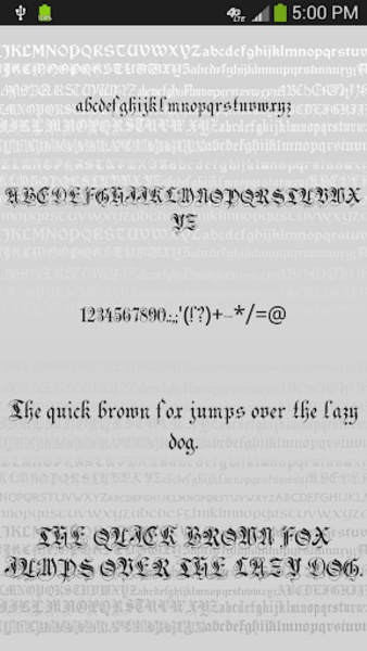 Gothic Free Font Theme - Preview 2