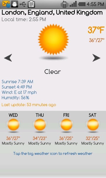 World clock & weather - Preview 4