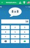 Multiplication Tables screenshot 1