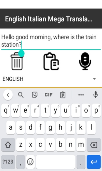 English Italian Mega Translator - Preview 3