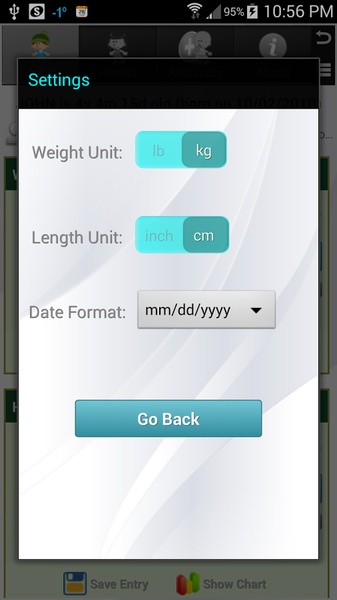 Growth Chart Trial - Preview 3
