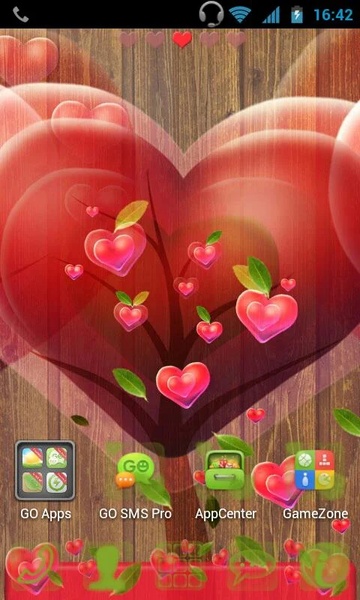Fabulous Hearts Launcher Theme - Preview 5