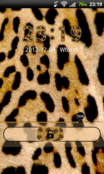 GO Locker Leopard Theme - Preview 1