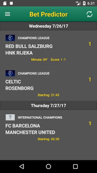 Bet Predictor - Preview 16
