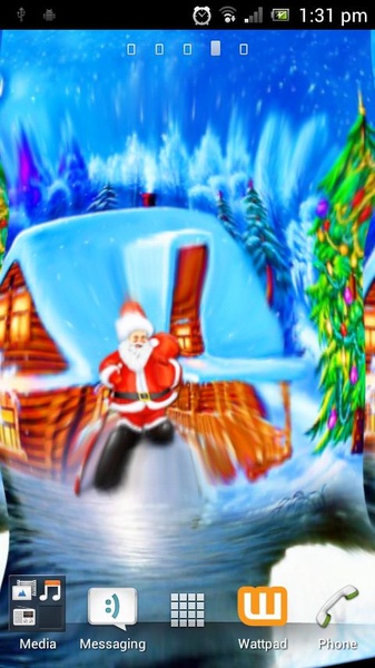 Santa christmas HD Live wallpaper - Preview 3