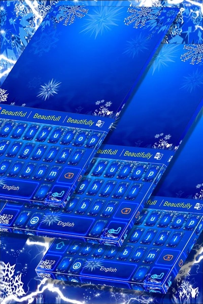 Christmas HD GO Keyboard theme - Preview 9