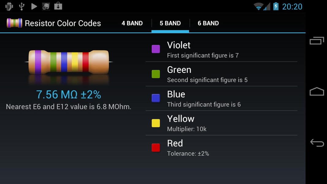 Resistor Color Codes - Preview 1