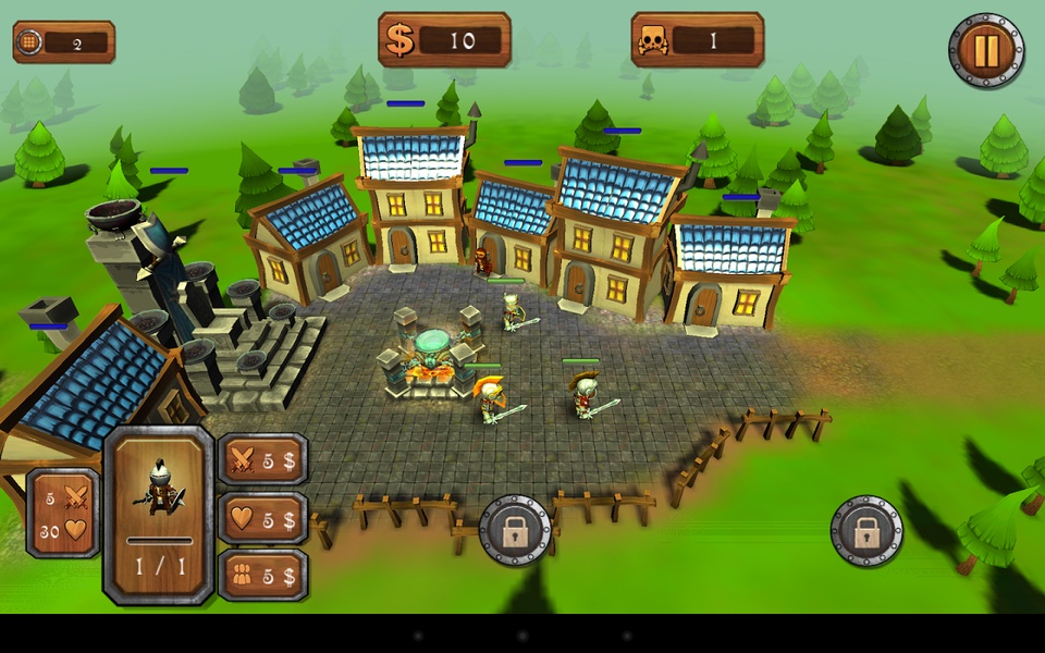 Tower Defence Warriors Outpost - Preview 1
