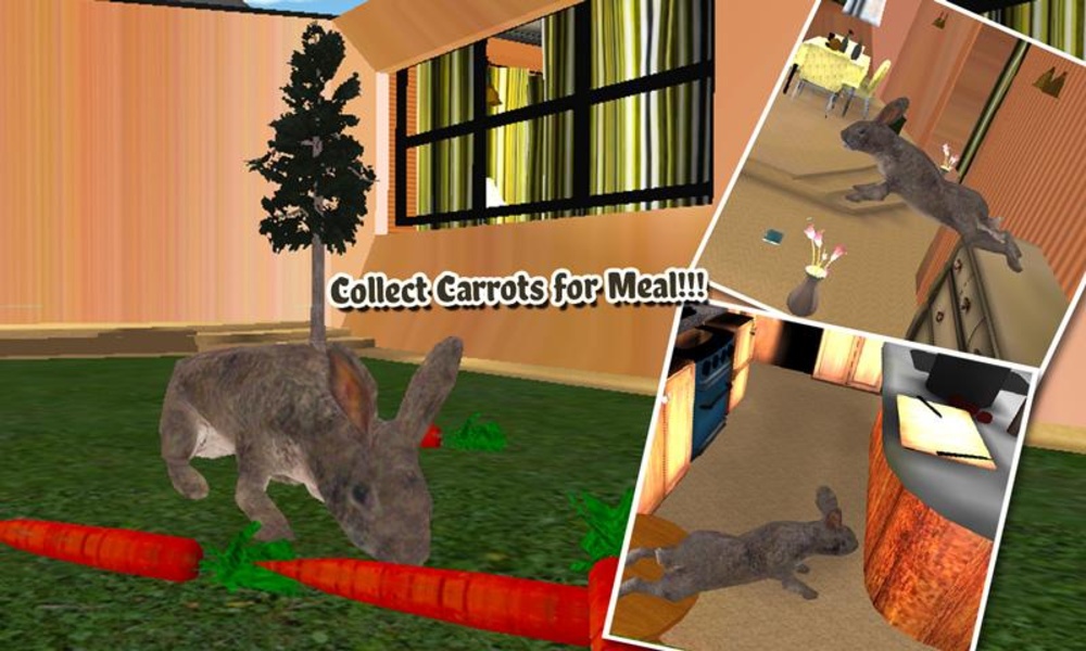 Pet Rabbit Vs Stray Dog 3D - Preview 13