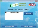 Protect My Disk screenshot 1