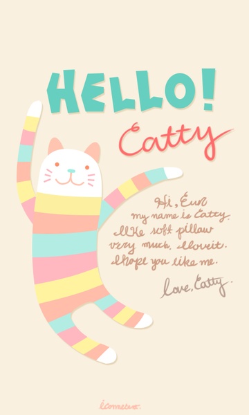 Hello, catty Go Launcher EX - Preview 5