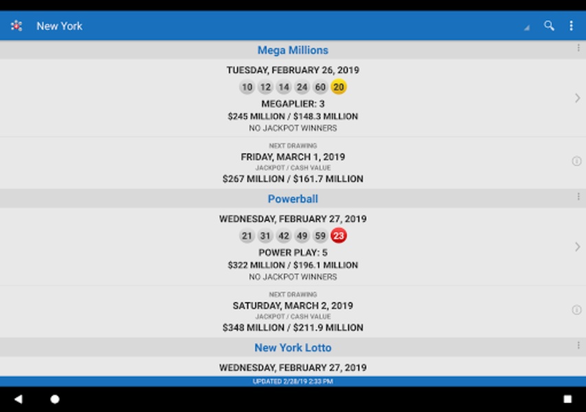 Lotto result today feb deals 26 2019