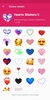 Stickers Hearts screenshot 3