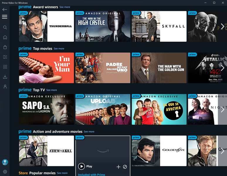 Prime Video for Windows - Microsoft Apps