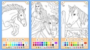 Horse Coloring Game screenshot 2