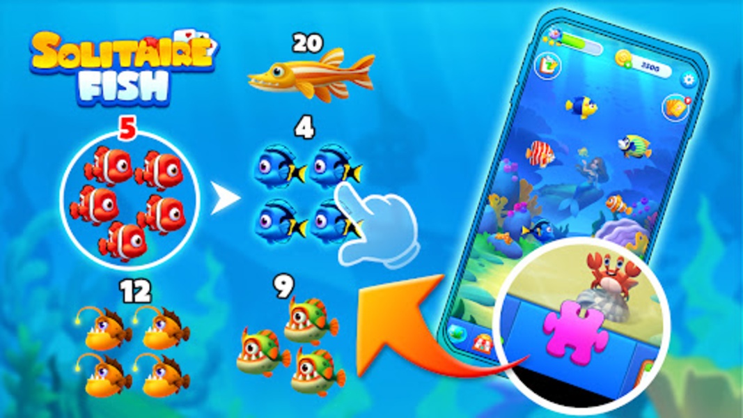 Solitaire Fish - Preview 3