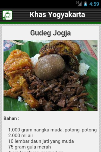 Resep Yogyakarta - Preview 3