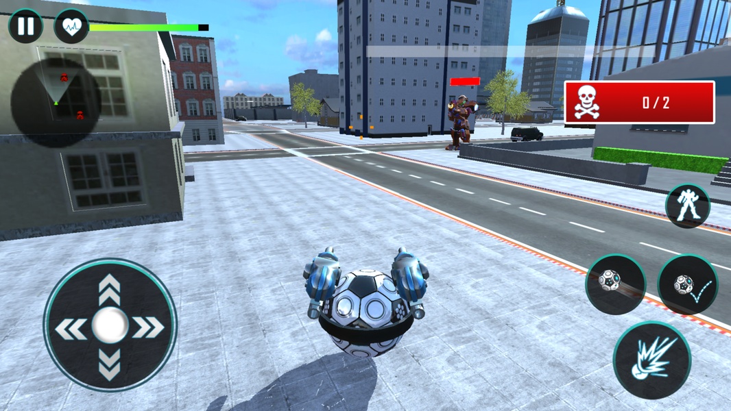 Foot ball Robot Car Transform - Preview 4