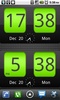 Flip Clock xTheme Widget 4x2 screenshot 5