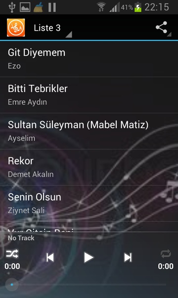 Turkish Music Top 50 Mp3 - Preview 3