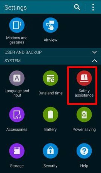 Samsung Safety assistance - Preview 3