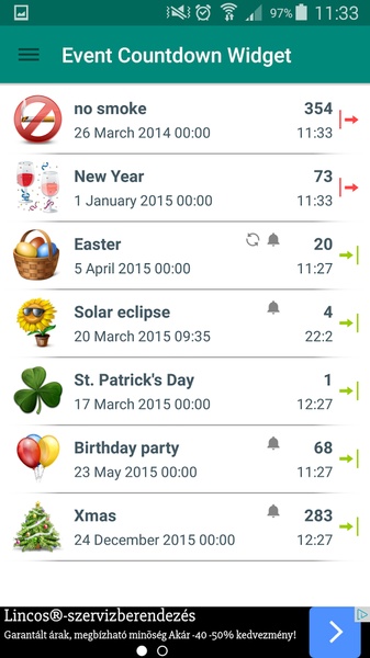 Event Countdown Widget - Preview 6