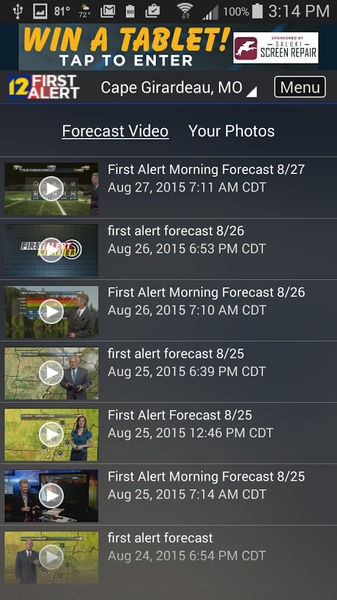 KFVSweather - Preview 1
