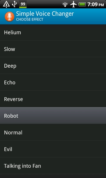 Simple Voice Changer - Preview 3