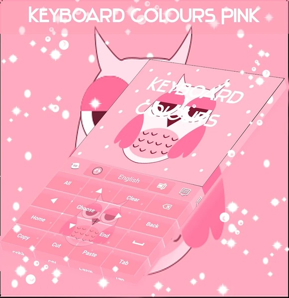 Keyboard Colours Pink - Preview 5