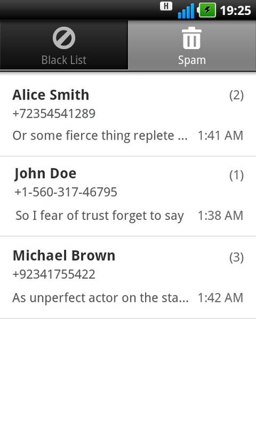 SMS Filter - Preview 4