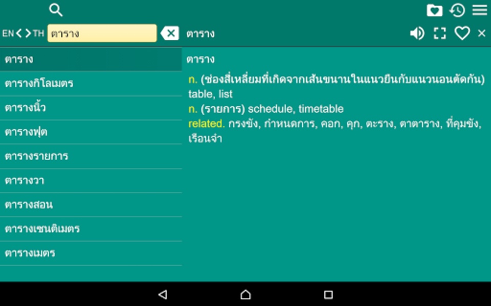 EN-TH Dictionary - Preview 2