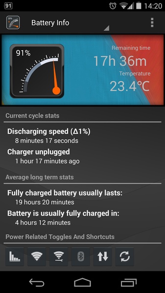 Gauge Battery Widget - Preview 6