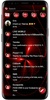SMS Theme Sphere Red - black screenshot 7