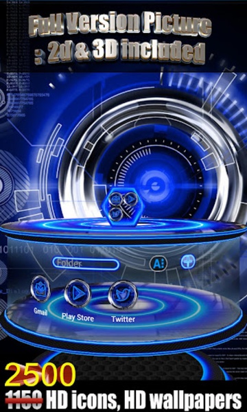 Krome Blue 2D - Preview 2