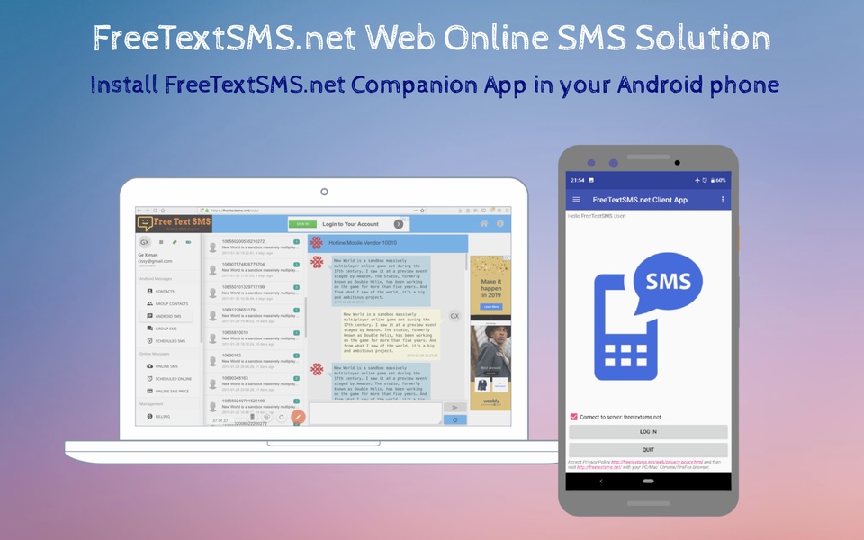 FreeTextSMS.net Web SMS Solution - Preview 13