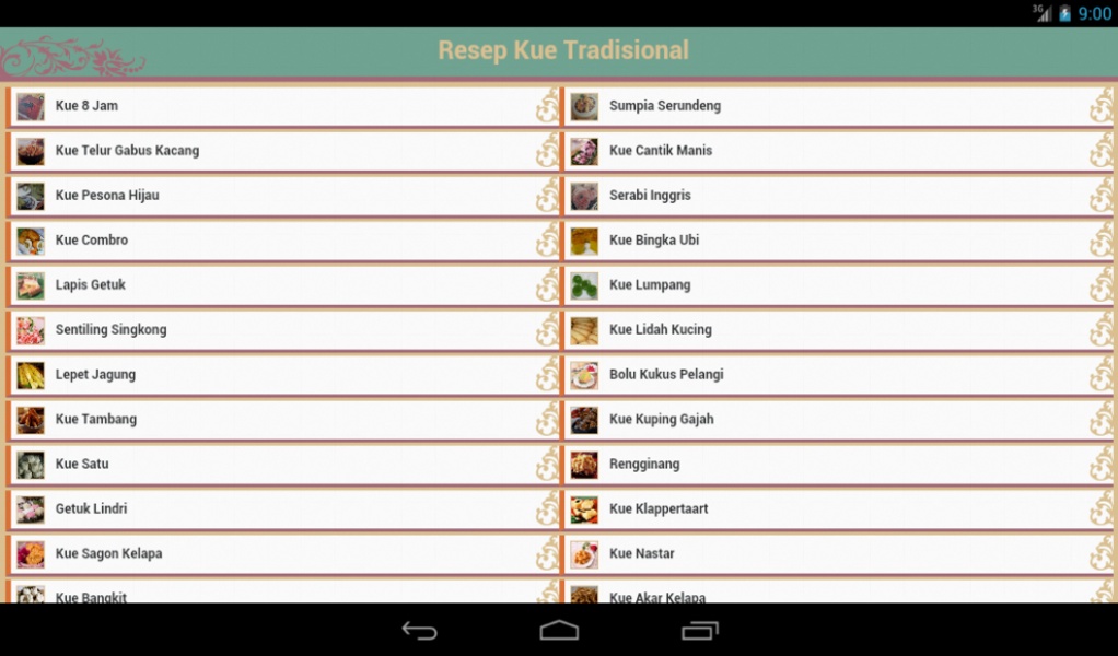 Resep Kue Tradisional - Preview 1