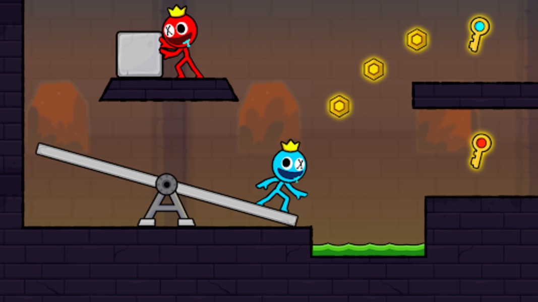 Red and Blue Stickman 2 - Preview 23