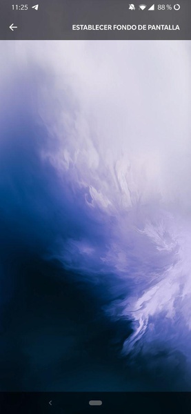 OnePlus 7 Pro Live Wallpaper Blue - Preview 1