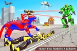 Flying Panther Robot Bike Game screenshot 5