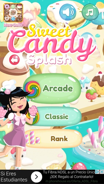 Sweet Candy Splash HD - Preview 1